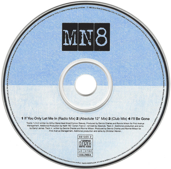 MN8 : If You Only Let Me In (CD, Single)