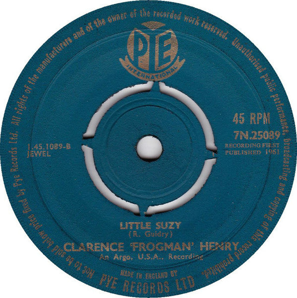Clarence "Frogman" Henry : You Always Hurt The One You Love (7", Single)