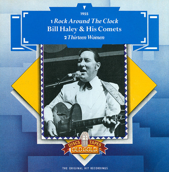 Bill Haley And His Comets : Rock Around The Clock (7", Mono, RE)