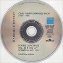 Carl Philipp Emanuel Bach - Collegium Aureum : Double Concertos, Wq 46 & 47 • Sonatina, Wq 109 (CD, Comp, RE)