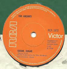 The Archies : Sugar, Sugar (7", Single, Sol)