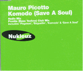 Mauro Picotto : Komodo (Save A Soul) (CD, Single, P/Mixed)