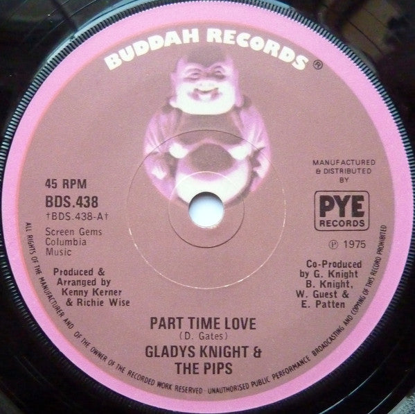 Gladys Knight And The Pips : Part Time Love (7", Single, Sol)