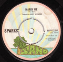 Sparks : Something For The Girl With Everything (7", Single, Pus)