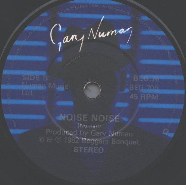 Gary Numan : Music For Chameleons (7", Single)