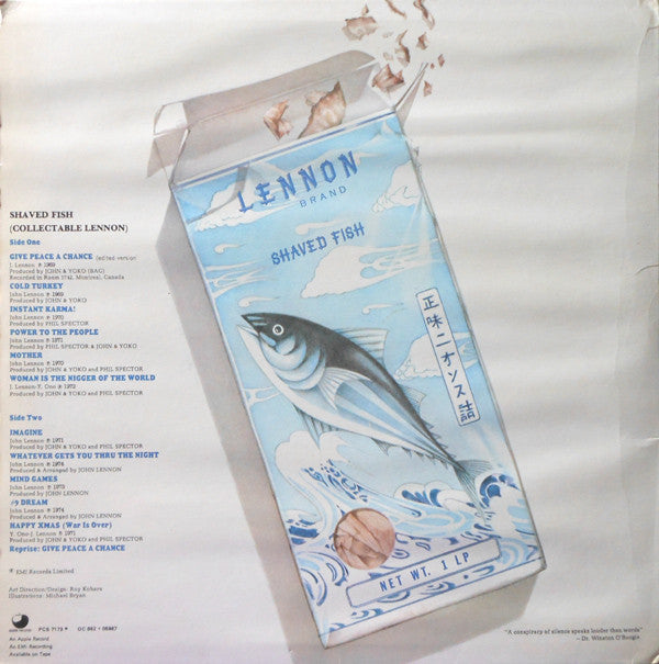 John Lennon / The Plastic Ono Band : Shaved Fish (LP, Comp)