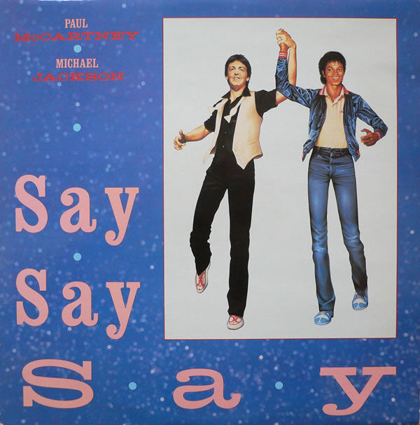 Paul McCartney And Michael Jackson : Say Say Say (12", Single)