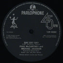 Paul McCartney And Michael Jackson : Say Say Say (12", Single)
