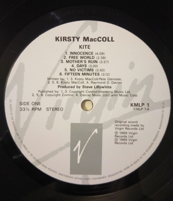 Kirsty MacColl : Kite (LP, Album)