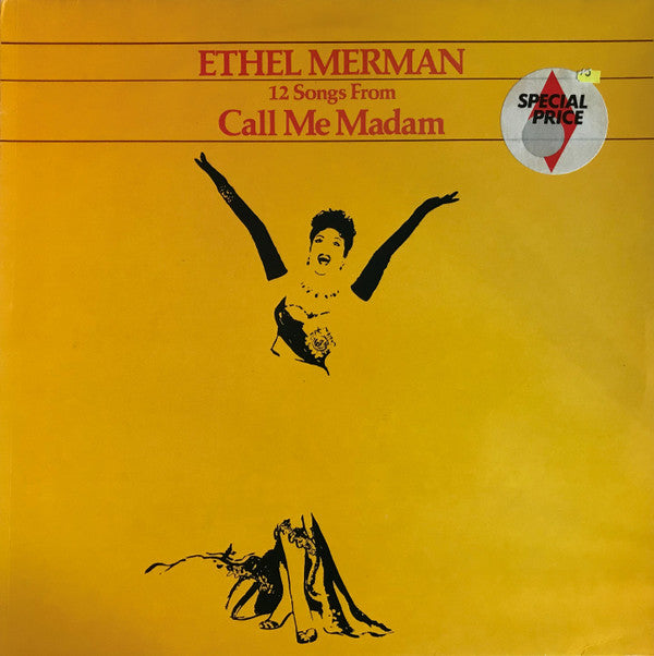 Ethel Merman : 12 Songs From Call Me Madam (LP, Album, RE)