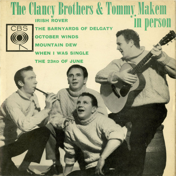 The Clancy Brothers & Tommy Makem : In Person (7", EP)