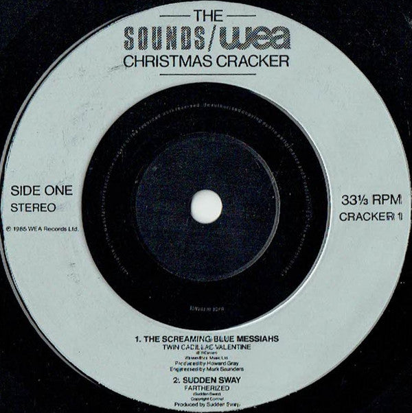 Various : The Sounds / WEA Christmas Cracker (7", Comp)