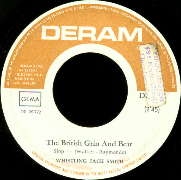 Whistling Jack Smith : I Was Kaiser Bill's Batman (Originalaufnahme) (7", Single)