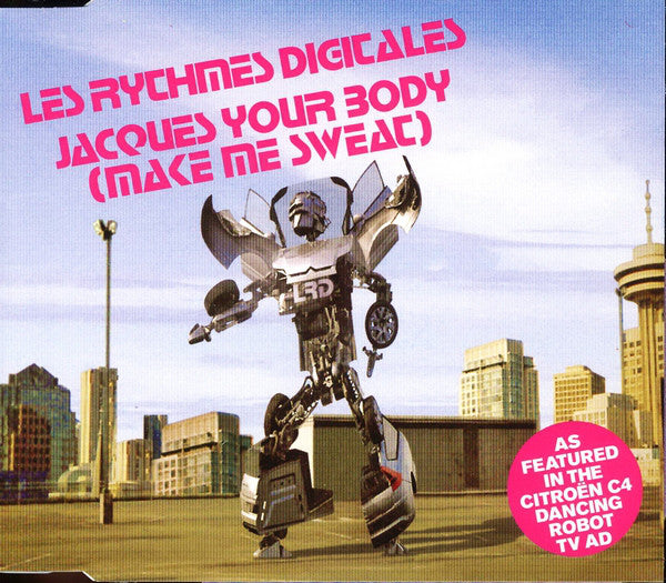 Les Rythmes Digitales : Jacques Your Body (Make Me Sweat) (CD, Single, Enh)