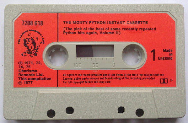 Monty Python : The Monty Python Instant Record Collection All On One Cassette (Cass, Comp)