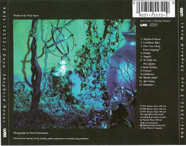 Enya : Shepherd Moons (CD, Album, RP)