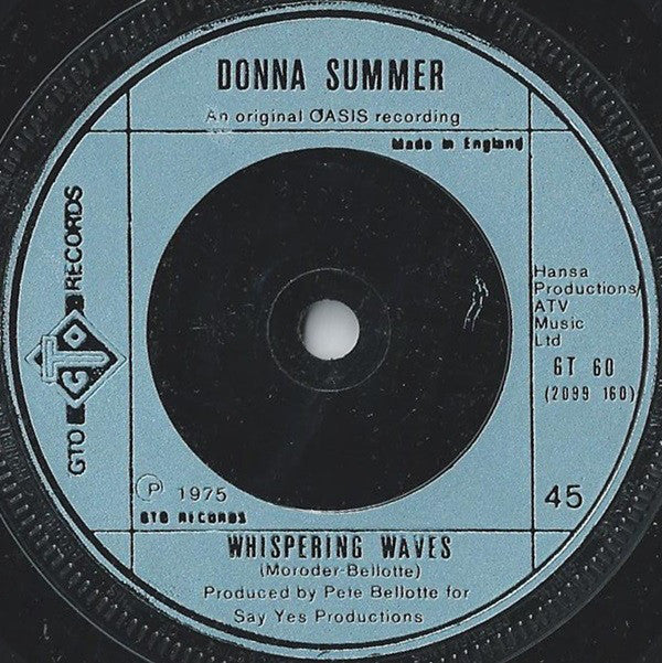 Donna Summer : Could It Be Magic (7", Single, Ste)
