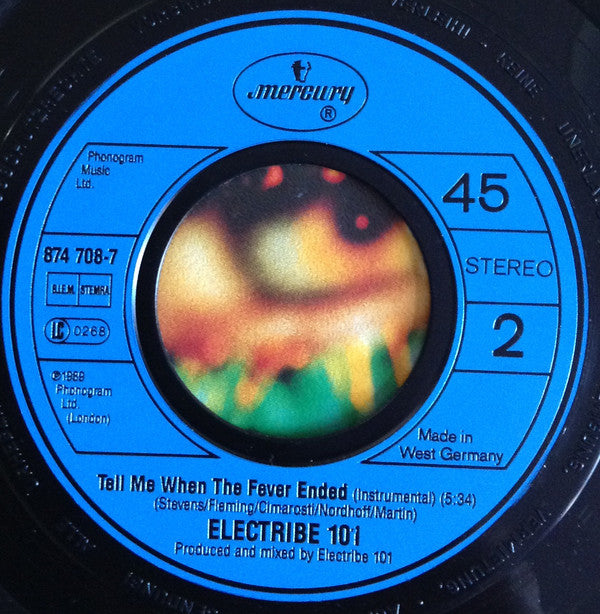 Electribe 101 : Tell Me When The Fever Ended (7", Single)