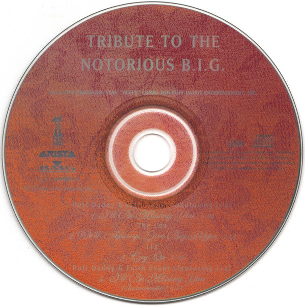 Puff Daddy & Faith Evans / 112 / The Lox : Tribute To The Notorious B.I.G. (CD, Single)