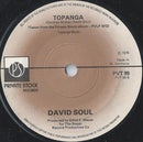 David Soul : Going In With My Eyes Open (7", Single, Sol)