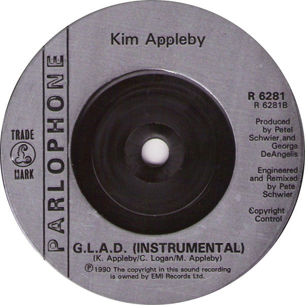Kim Appleby : G.L.A.D. (7", Mat)