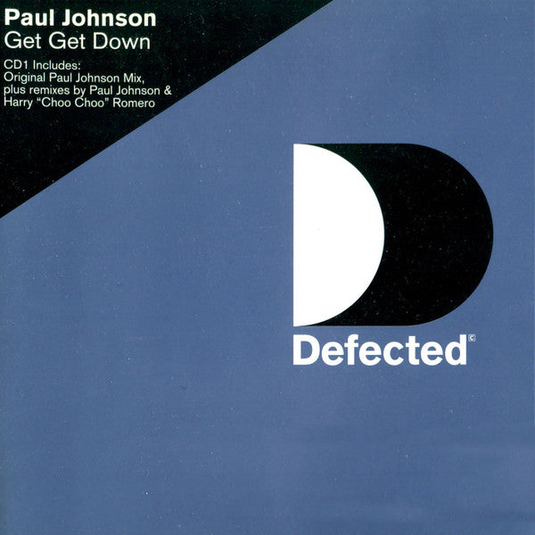 Paul Johnson : Get Get Down (CD, Single, CD1)