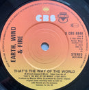 Earth, Wind & Fire : After The Love Has Gone (7")