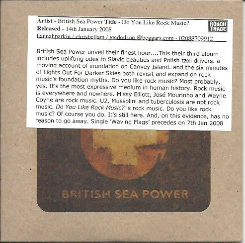British Sea Power : Do You Like Rock Music? (CDr, Album, Promo)