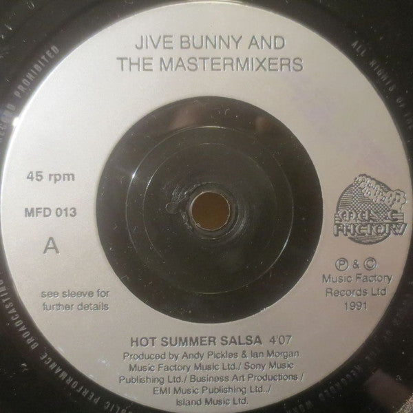 Jive Bunny And The Mastermixers : Hot Summer Salsa (7", Single)