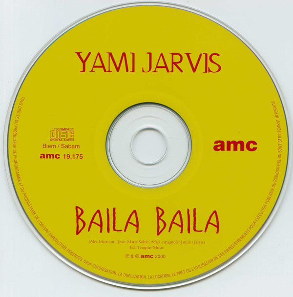Yami Jarvis : Baila-Baila (CD, Single)