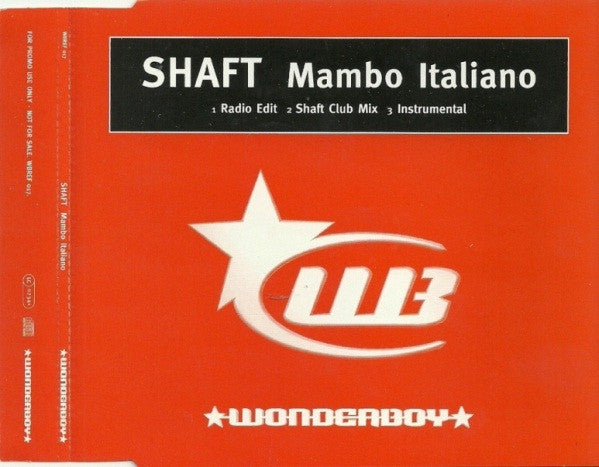 Shaft : Mambo Italiano (CD, Single, Promo)