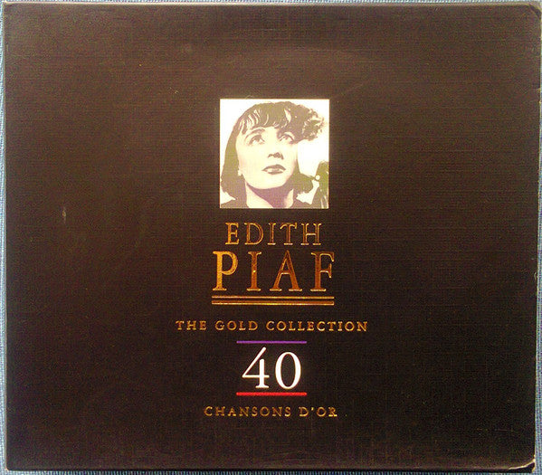 Edith Piaf : The Gold Collection - 40 Chansons D'or (2xCD, Comp)