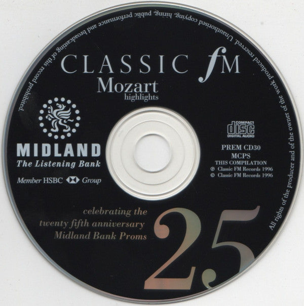 Various : Mozart Highlights (CD, Comp, Enh)