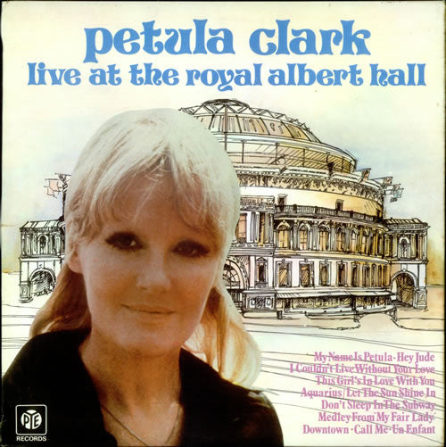 Petula Clark : Live At The Royal Albert Hall (LP)