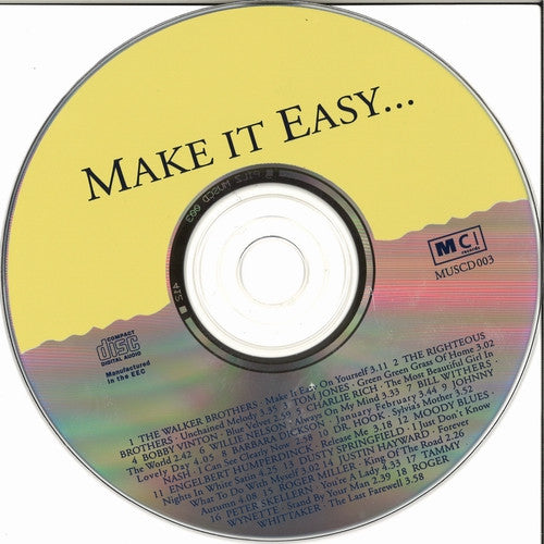 Various : Make It Easy... (CD, Comp)