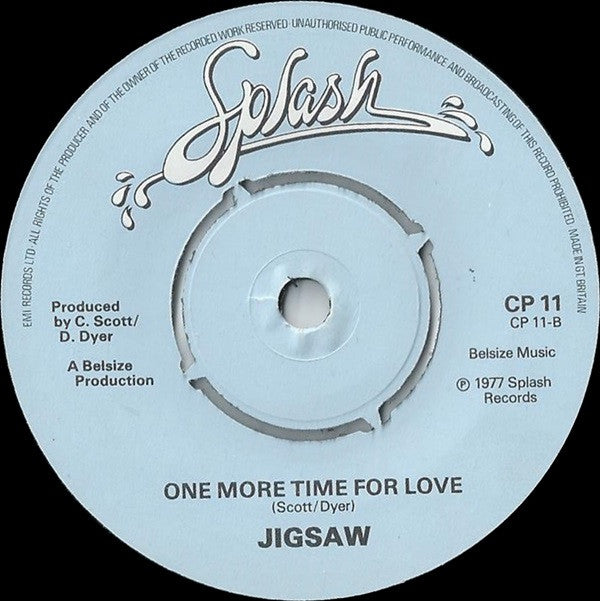 Jigsaw (3) : If I Have To Go Away (7", Single)