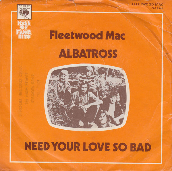 Fleetwood Mac : Albatross (7", Single, Mono, Sol)