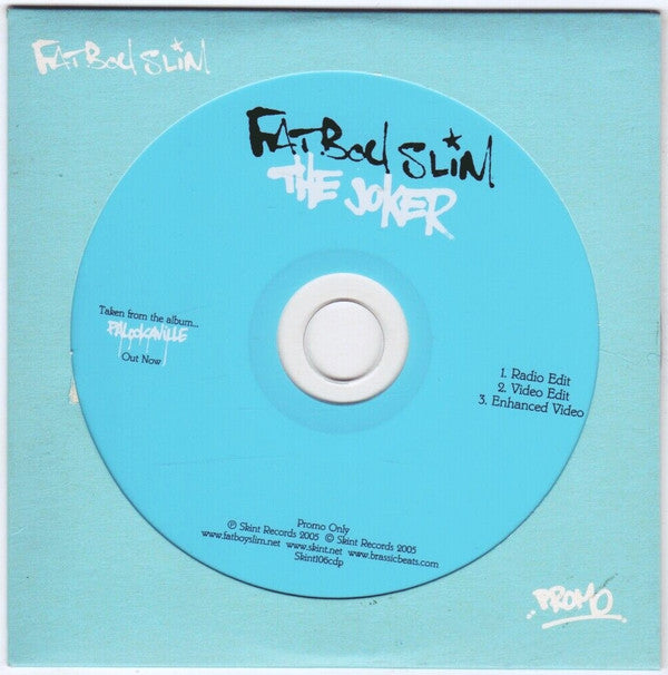Fatboy Slim : The Joker (CD, Single, Enh, Promo)