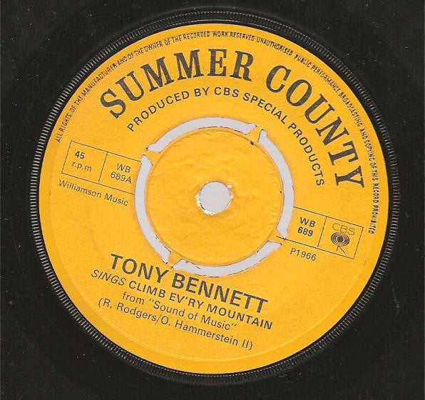 Tony Bennett / Doris Day : Climb Ev'ry Mountain' / Do Re Mi (7")