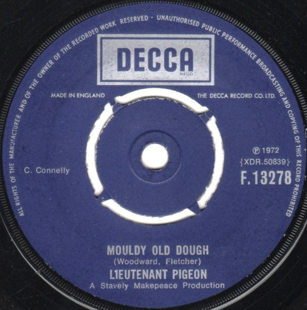 Lieutenant Pigeon : Mouldy Old Dough (7", Single)