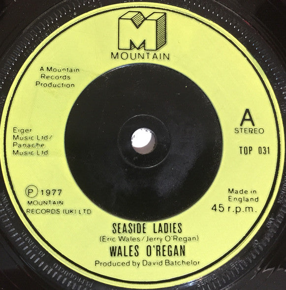 Wales O'Regan : Seaside Ladies / Carried By Songs (7")