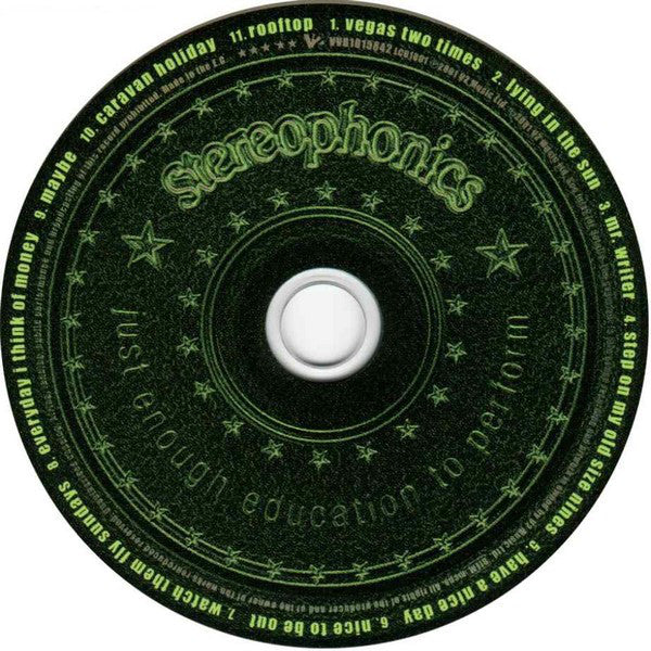 Stereophonics : Just Enough Education To Perform (CD, Album)