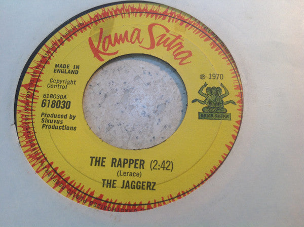 The Jaggerz : The Rapper (7", Single)