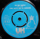 Terry Dactyl And The Dinosaurs : Sea Side Shuffle (7", Single, RE, 4 P)