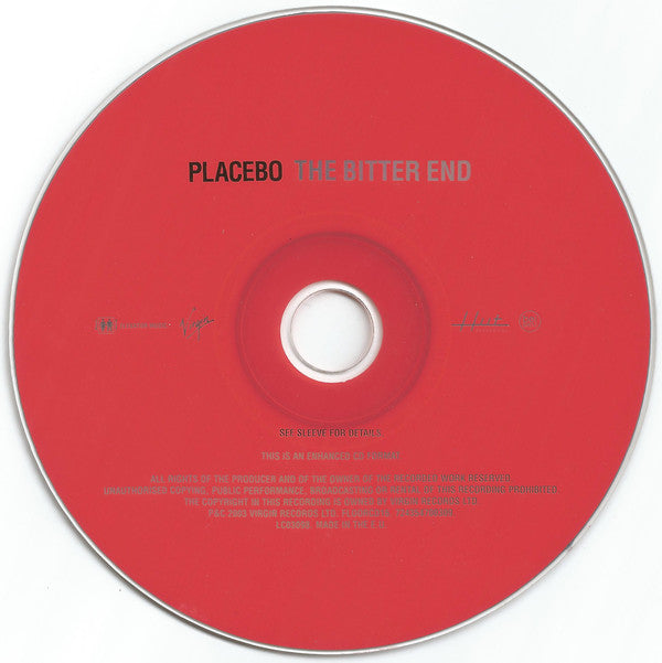 Placebo : The Bitter End (CD, Single, Enh, CD1)