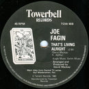 Joe Fagin : Breakin' Away / That's Livin' Alright (7", Single)