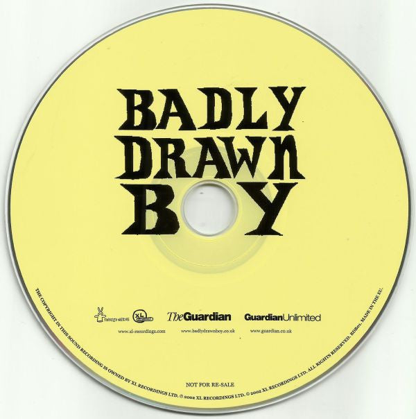 Badly Drawn Boy : The Guardian Presents Badly Drawn Boy (CD, Comp, Promo)
