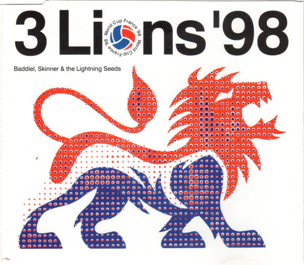Baddiel & Skinner & Lightning Seeds : 3 Lions '98 (CD, Single)