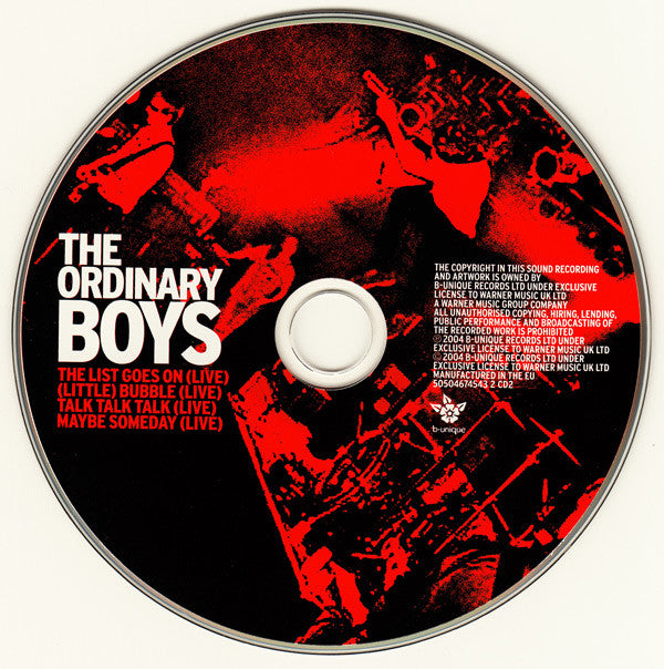 The Ordinary Boys : Over The Counter Culture (CD, Album + CD, EP, Ltd)