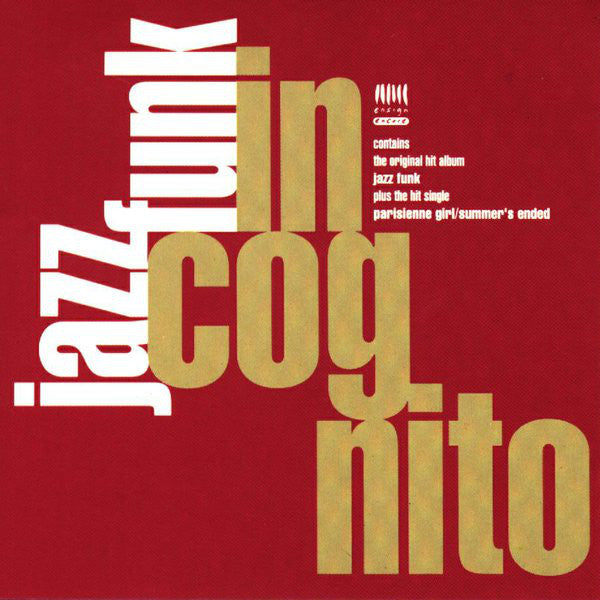 Incognito : Jazzfunk (CD, Album, RE, RP)